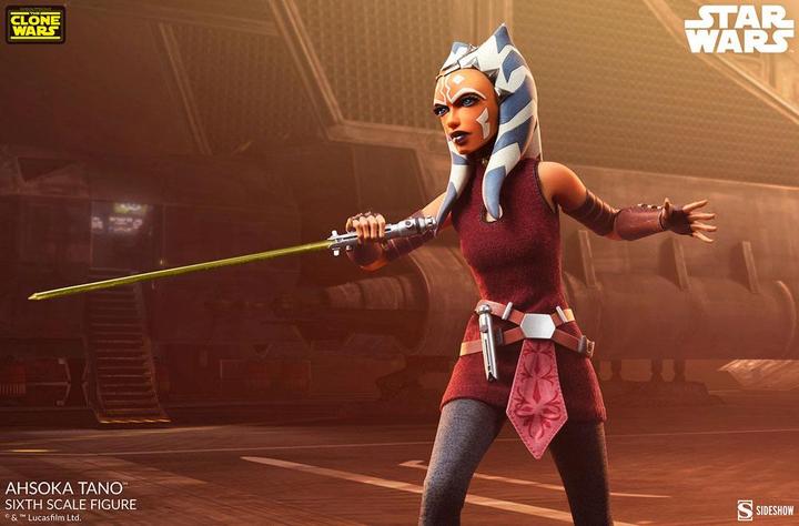Image du produit Sideshow Star Wars The Clone Wars figurine 1/6 Ahsoka Tano 27 cm