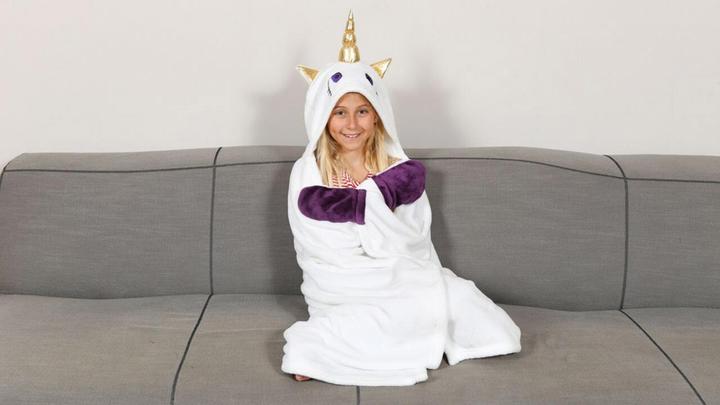 Immagine prodotto Kanguru Coperta Unicorno (100 x 130 cm)