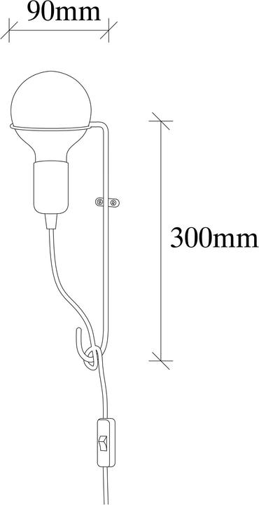 Actual product image Opviq Amirah (E27)