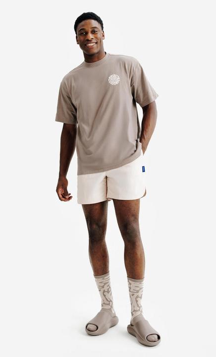 Image du produit Decathlon T-shirt graphique mixte, Elementals, marron (XL)