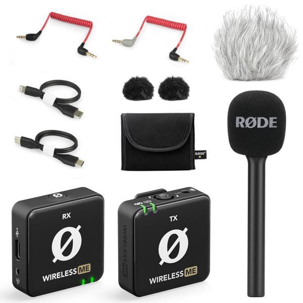 Produktbild RØDE Wireless ME mit Interview GO und Windschutz
