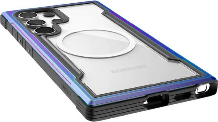 Immagine prodotto Raptic Samsung Galaxy S25 Plus - Defense SHIELD mit Magsafe-Funktion, iridescent (Samsung Galaxy S25+)