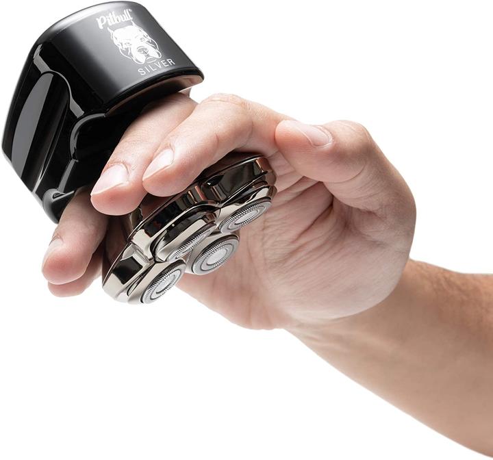 Actual product image Skull Shaver Pitbull Silver Pro