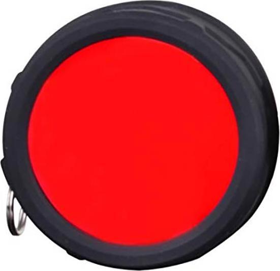 Actual product image Klarus FT30 colour filter for XT30 & XT30R, red