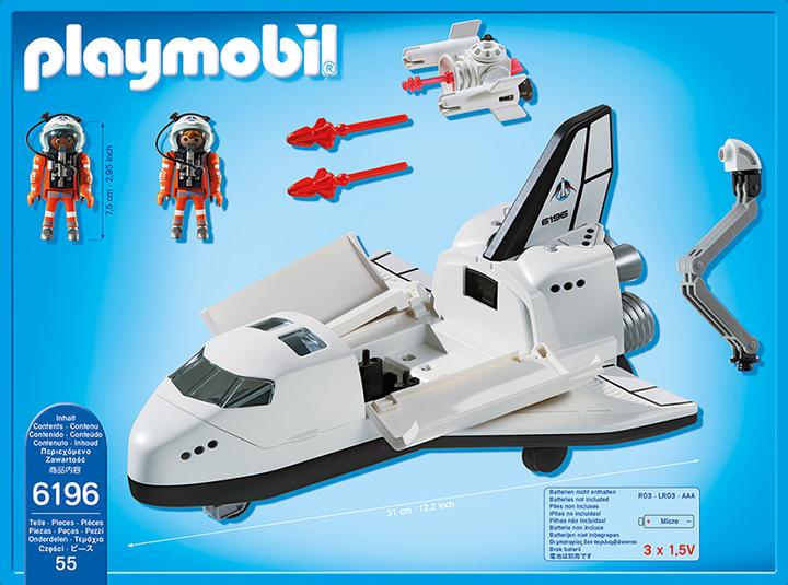 Actual product image Playmobil Space Shuttle (6196)