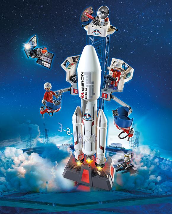 Actual product image Playmobil Space rocket with base station (6195)