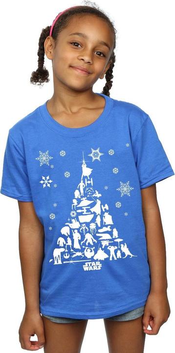 Immagine prodotto Star Wars Christmas Tree Maglietta Ragazze (128)