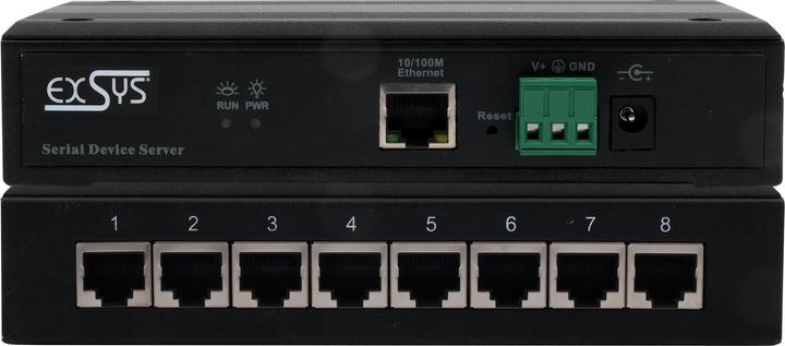 Produktbild Exsys Serial Device Server 8x RS232/422/485
