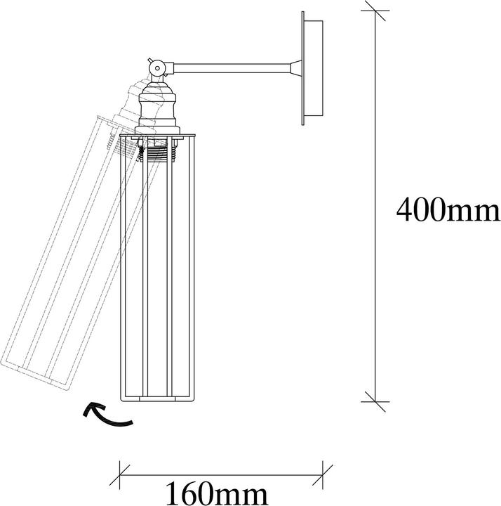 Actual product image Opviq Atticus (E27)