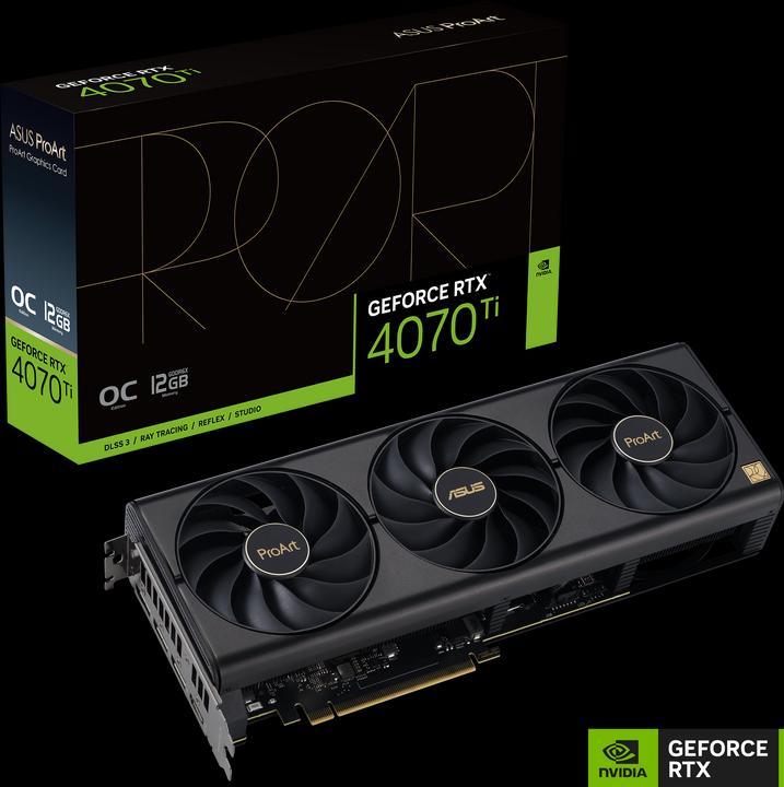 Actual product image ASUS GeForce RTX 4070 Ti ProArt OC Edition (12 GB)