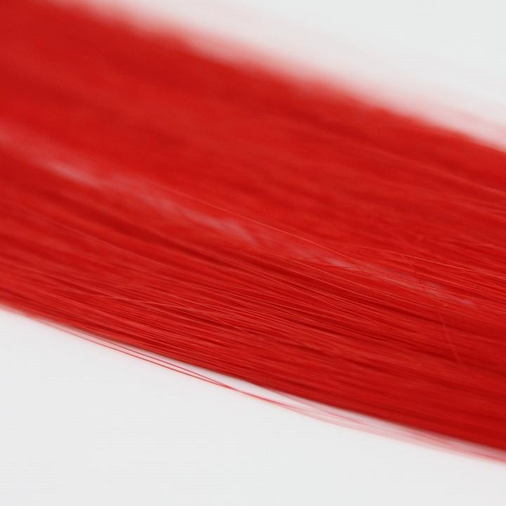 Image du produit JTI pièce Extensions de cheveux synthétiques de différentes couleurs (Orange foncé, Bleu, Pourpre, Marron, Rouge, Orange clair, Jaune et vert, 50 cm)