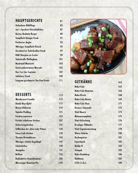 Image du produit Panini Fallout: Das offizielle Kochbuch für Vaultbewohner (Allemand, Victoria Rosenthal, Andreas Kasprzak, 2018)