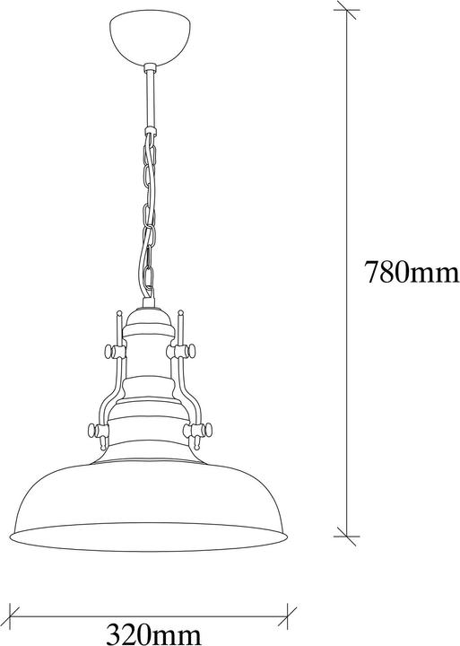 Actual product image Opviq Francisco (E27)