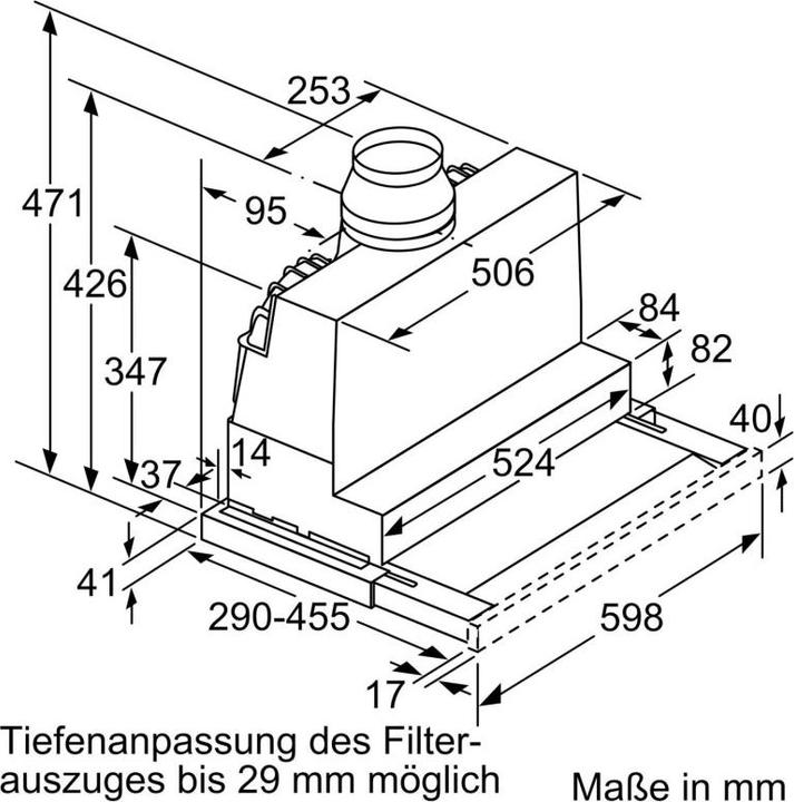 Image du produit Neff D46ED52X1 (Hotte écran plat)