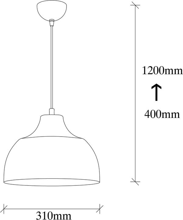 Actual product image Opviq Maleah (E27)