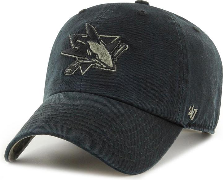 Produktbild 47 Brand Relaxed Fit Cap - Clean Up San Jose Sharks Schwarz