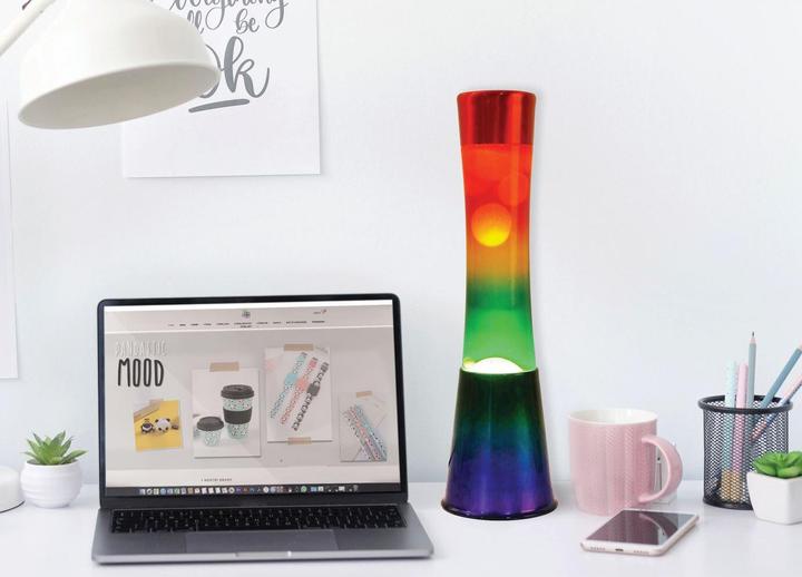 Actual product image i-Total Lava lamp rainbows