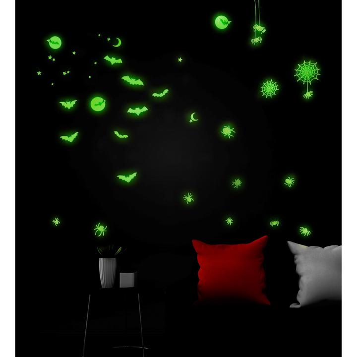 Immagine prodotto Magni Adesivi decorativi Halloween pipistrello e ragni