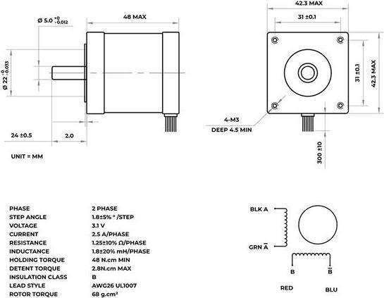Produktbild Velleman Schrittmotor