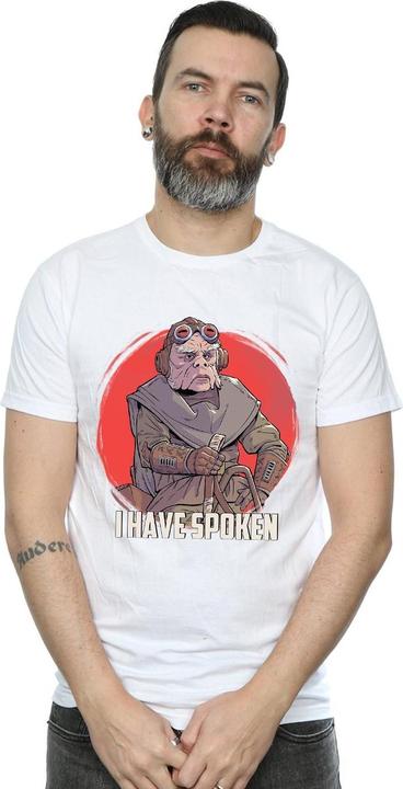 Actual product image Star Wars Mens The Mandalorian I Have Spoken T-Shirt (L)