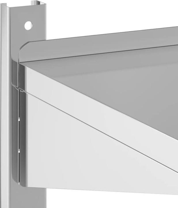 Actual product image VidaXL Wall shelf with 2 shelves Noble (100 x 40 x 60 cm)