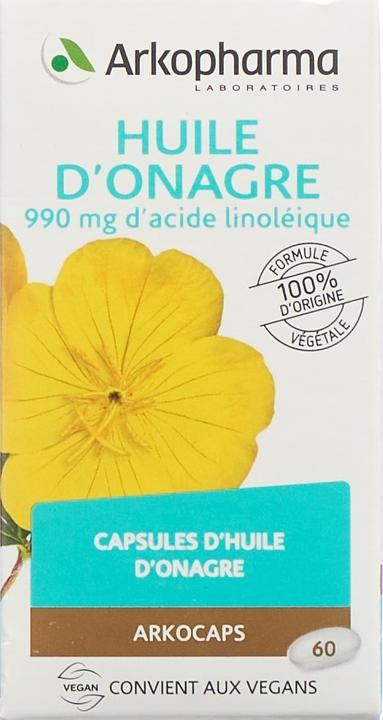 Image du produit Arkopharma Arkocaps Nachtkerzenöl Kapseln (60 pièce(s), Capsules, 65 g)