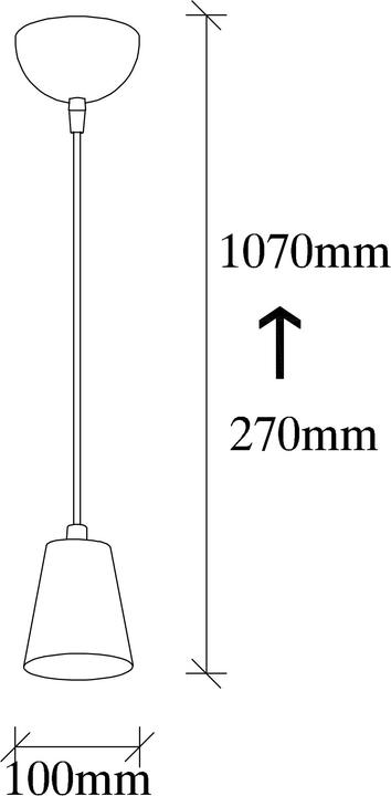 Actual product image Opviq Nathan (E27)