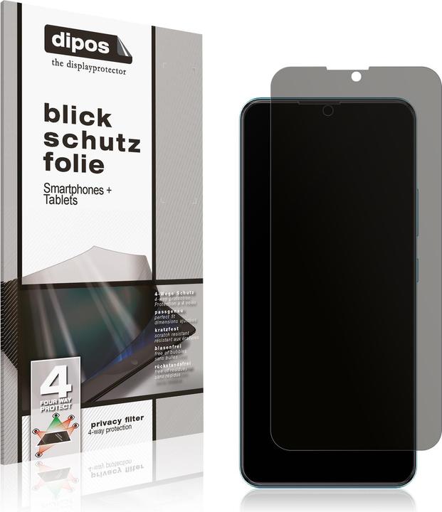 Actual product image Dipos Privacy Screen Protector 4-Way Privacy-Filter (1 Piece, Cubot A1)