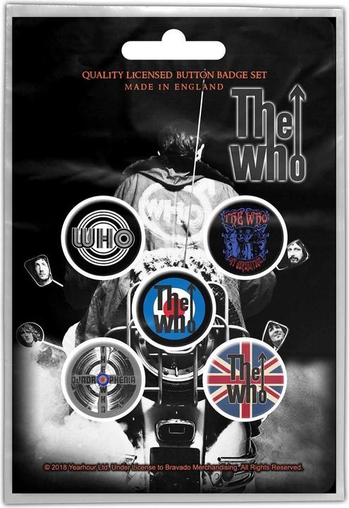 The Who Quadrophenia Badge (Pack of 5)