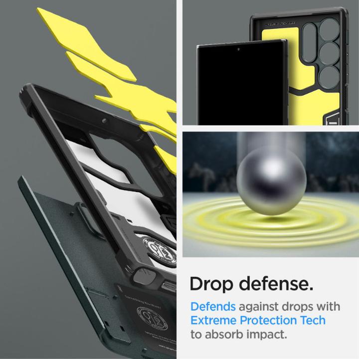 Actual product image Spigen Tough Armor (Samsung Galaxy S23 Ultra)