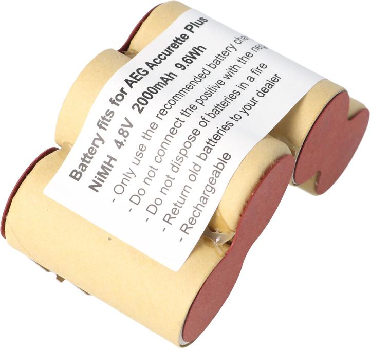 Actual product image AccuCell Akku für Staubsauger 4,8 Volt, Accurette plus 900086003-038