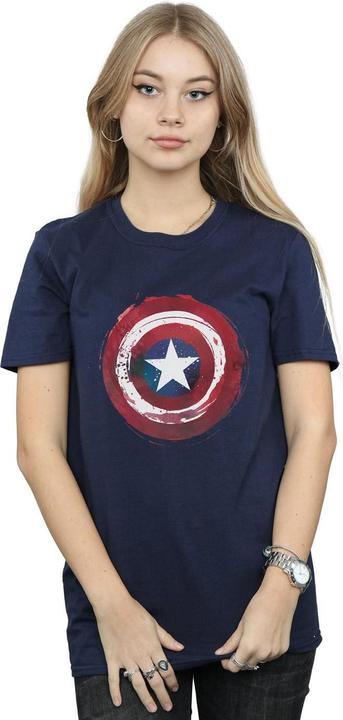 Produktbild Captain America Splatter Shield TShirt (M)