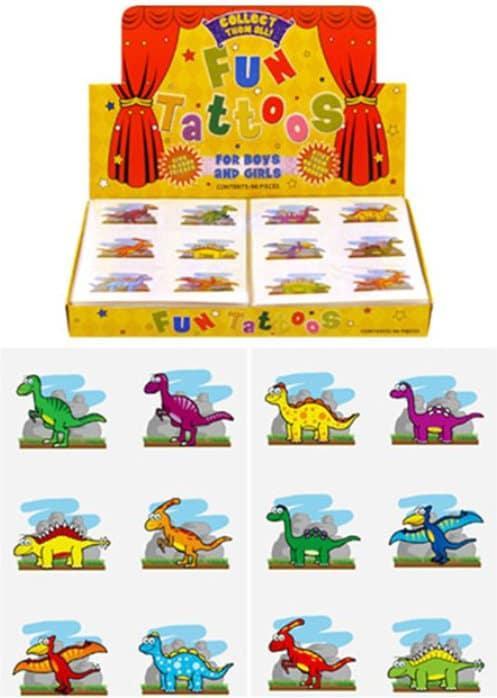 Produktbild Henbrandt 6 Süsse Dinosaurier Tattoos 4cm