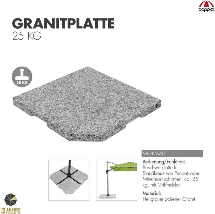 Image du produit Doppler Plaque de granit