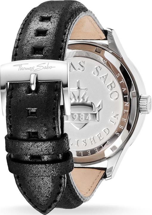 Immagine prodotto Thomas Sabo Orologio da uomo Rebel (Orologio da polso analogico, 43 mm)