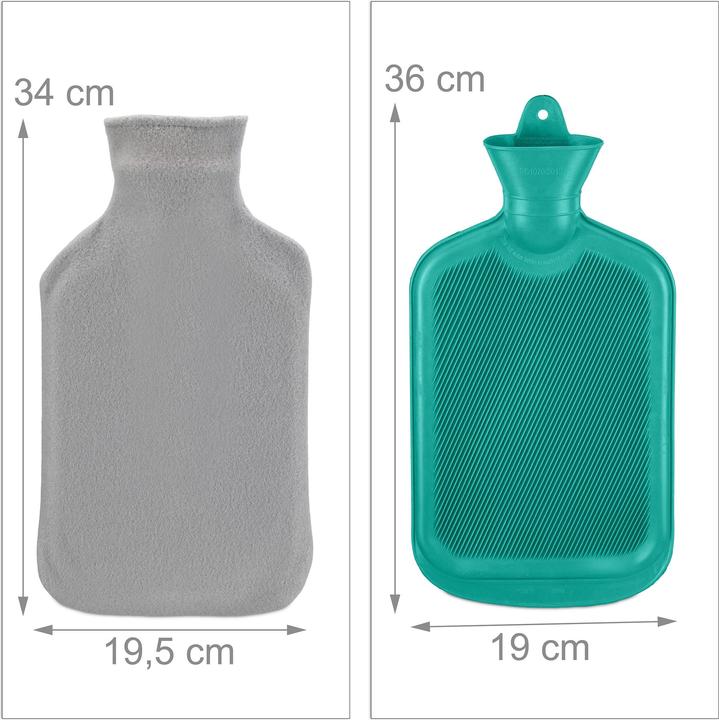 Produktbild Relaxdays Wärmflasche (2 l)