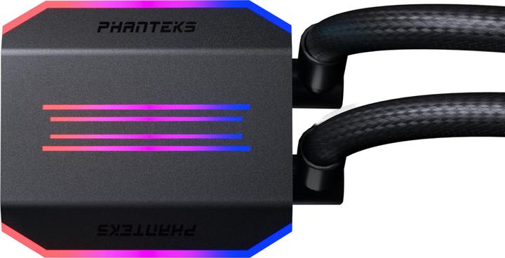 Actual product image Phanteks Glacier One 240D30 DRGB AIO Water Cooling - black