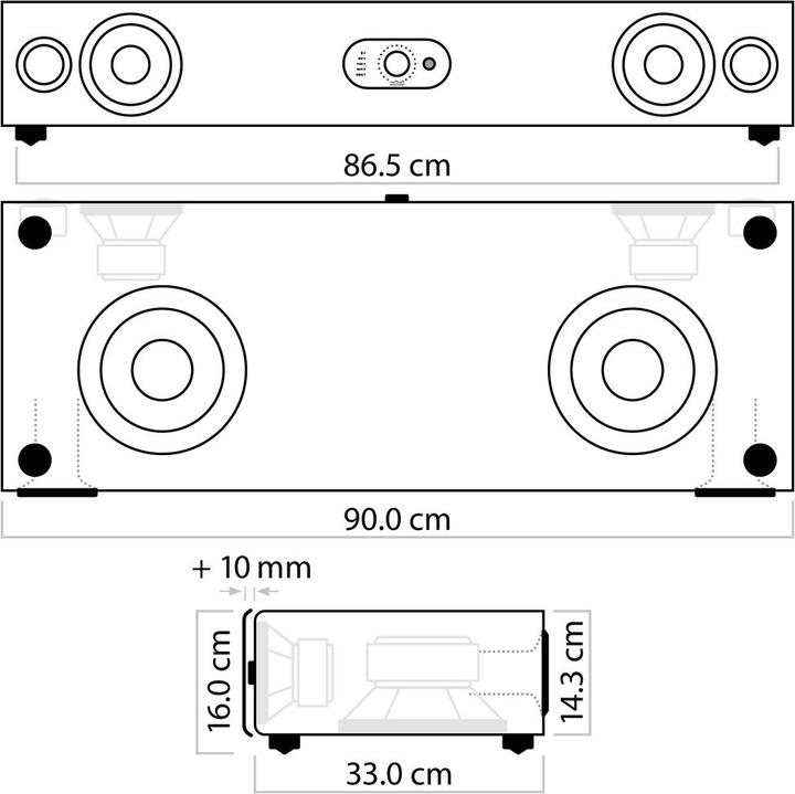 Image du produit Nubert nuPro AS-3500 (160 W)