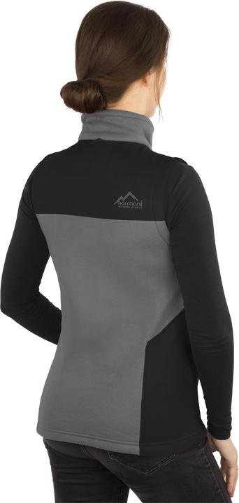 Actual product image Normani Ladies' fleece waistcoat "Barrie" grey (XS)