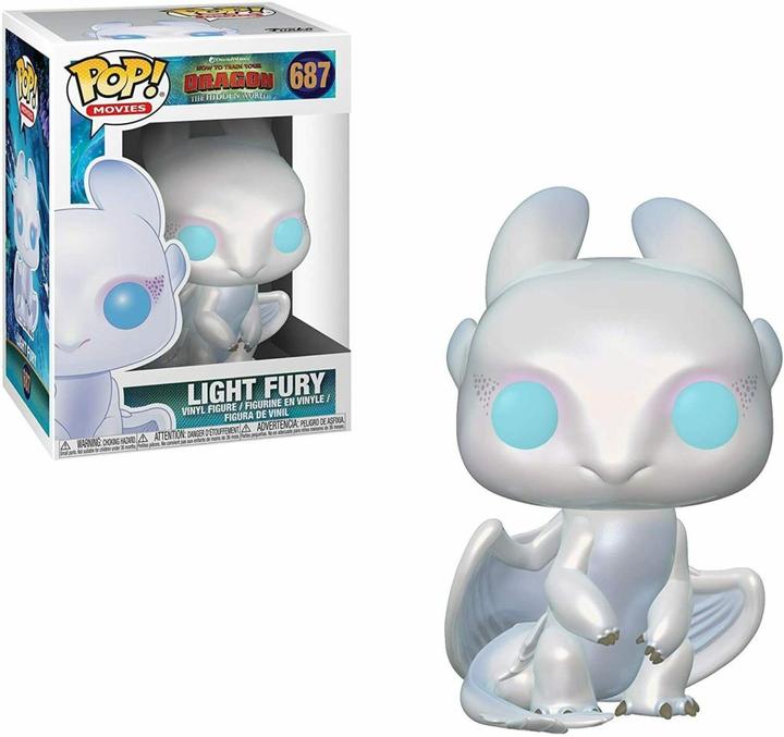 Produktbild Funko POP! Drachenzähmen leicht gemacht 3: Tagschatten (Light Fury)