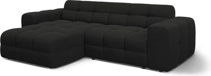Actual product image Micadoni Velvet Left Corner Sofa, "Kendal", 4 Seats, 256x173x79Made in Europe (Corner sofa)