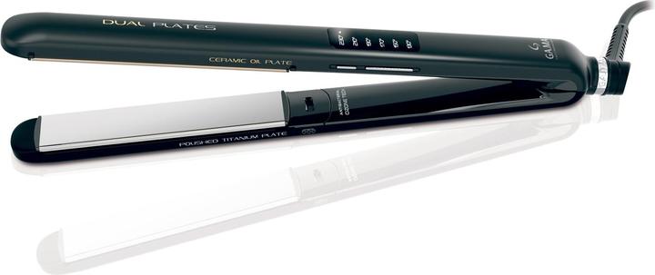 Actual product image GAMA GA.MA LED Dual Plates 4D Hair Straightener Warm Black 50 W 3 m (Straightening iron)