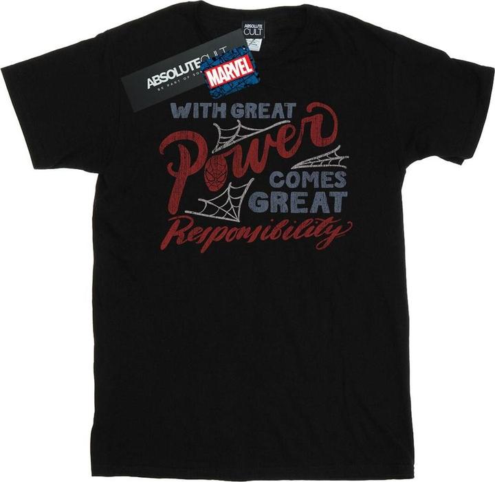 SpiderMan Great Responsibility TShirt (M)