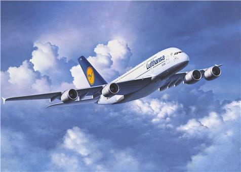 Produktbild Revell Airbus A380-800 Lufthansa