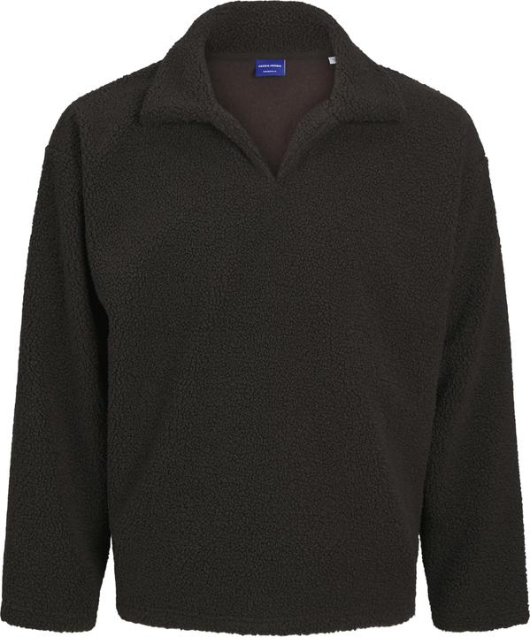 Jack & Jones Joravondale Teddy Split Neck Sweat Ln