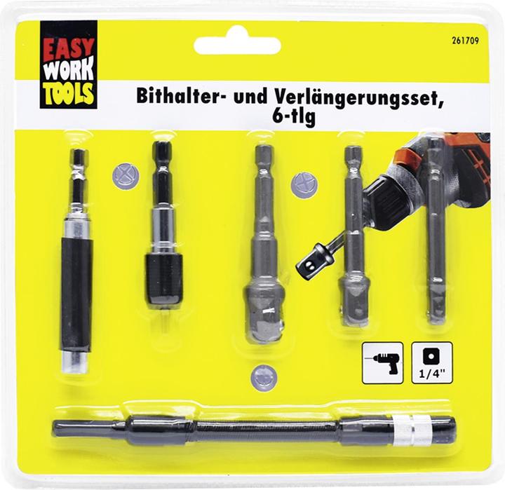Actual product image Easy Work Bit holder & extension set