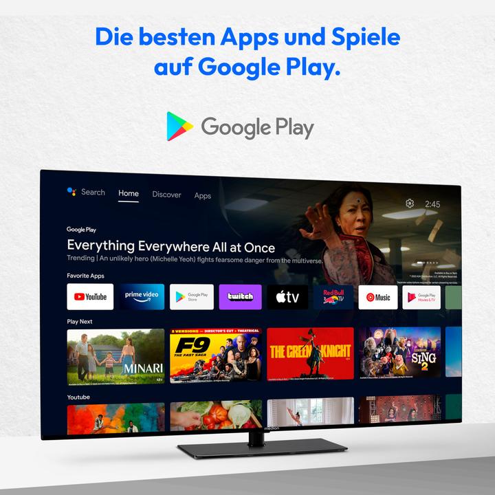 Produktbild Medion LIFE® X15071 (MD 30922) Android TV™ (50", LCD, 4K)