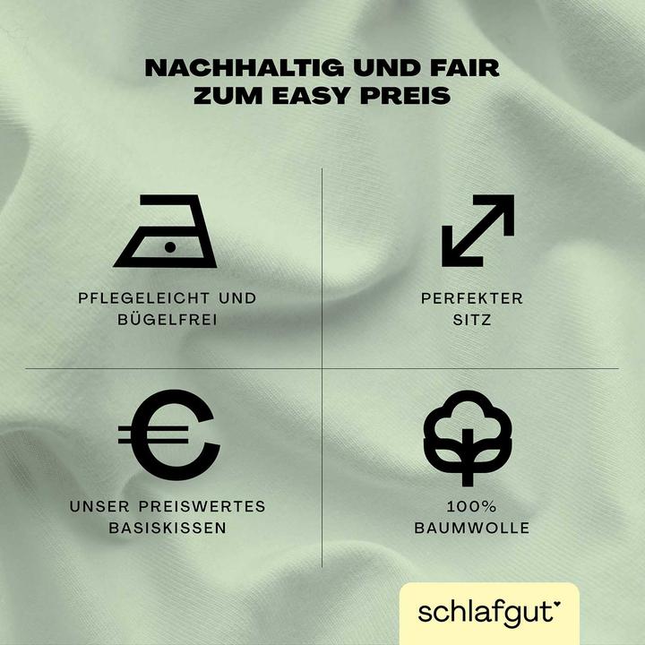Produktbild schlafgut Easy Jersey (Duvetbezug, 40 x 80 cm)