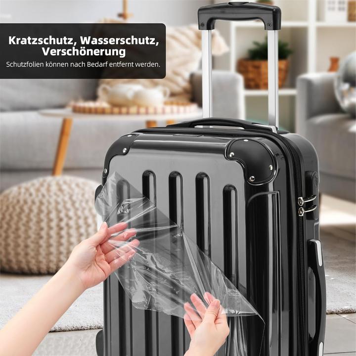Image du produit Beibye 3-tlg. Hartschalenkoffer-Set (Bagage à main (jusqu'à 50l), M (50 - 90l), XL (à partir de 115l))