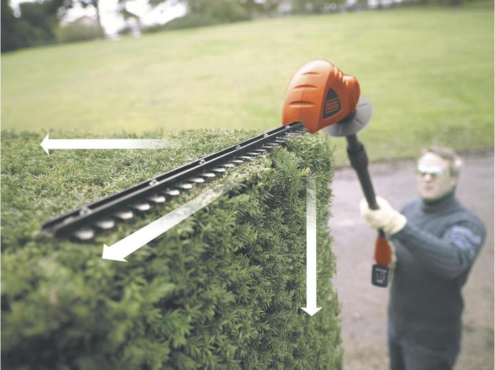 Actual product image Black & Decker Bar hedge trimmer (Cordless hedgecutters)